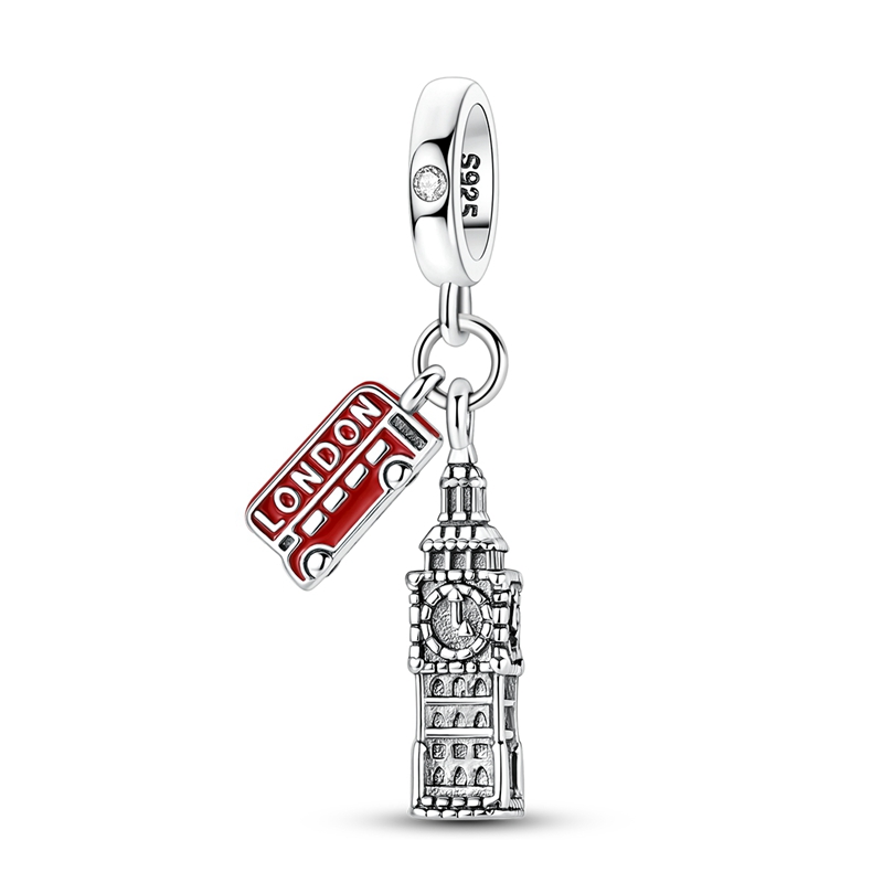 Jewelry Making London - Pingente Big Ben Londres para Pulseira