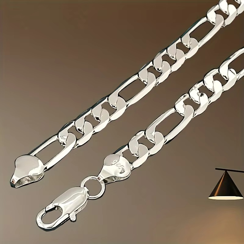 Colar Masculino de Prata Ester - Lobster Clasp Silver avaliação e preço