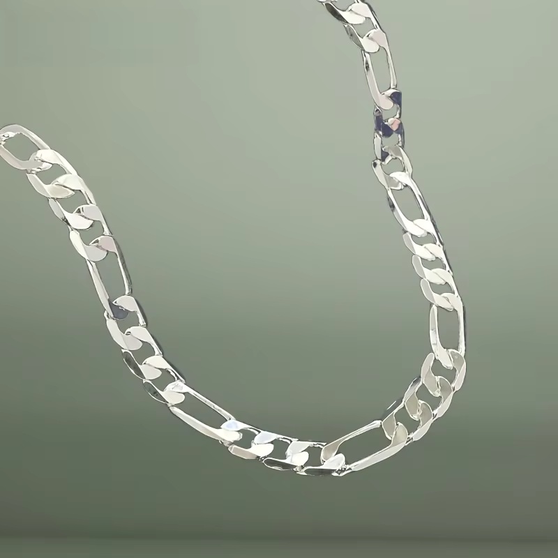 Colar Masculino de Prata Ester - Lobster Clasp Silver avaliação e preço