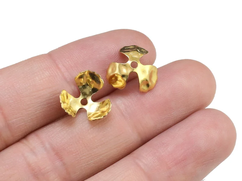 100 unidades de tampas de cont - Jewelry Making Gemstones avaliação e preço
