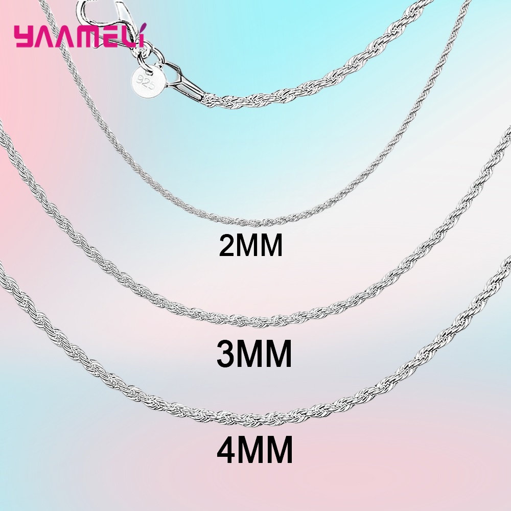 Top Venda Real Pure 925 Sterli - Lobster Clasp Silver avaliação e preço
