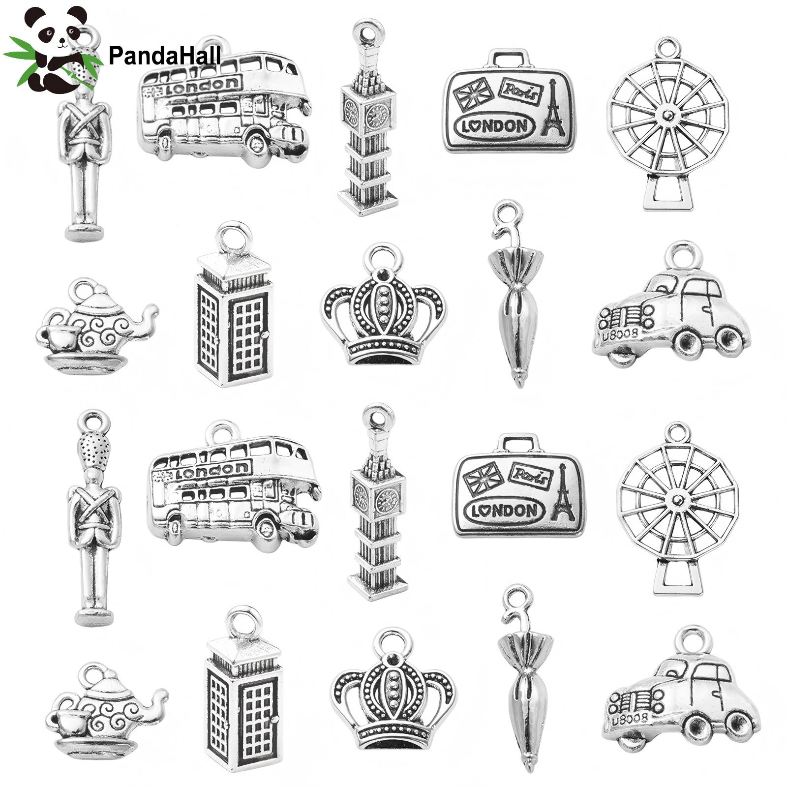 PandaHall 100 Peças 10 Estilos - Jewelry Making London avaliação e preço